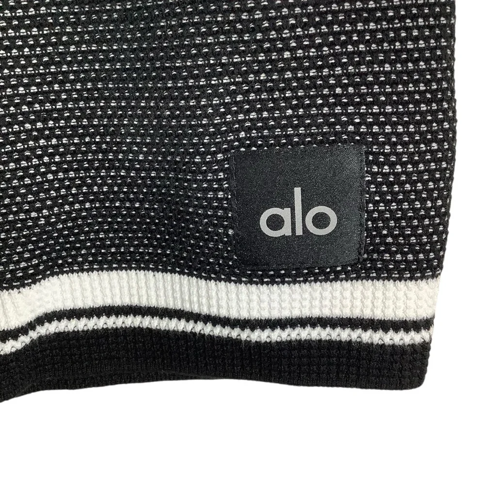 ALO Yoga Black Sweater Knit Athletic Shorts Basketball